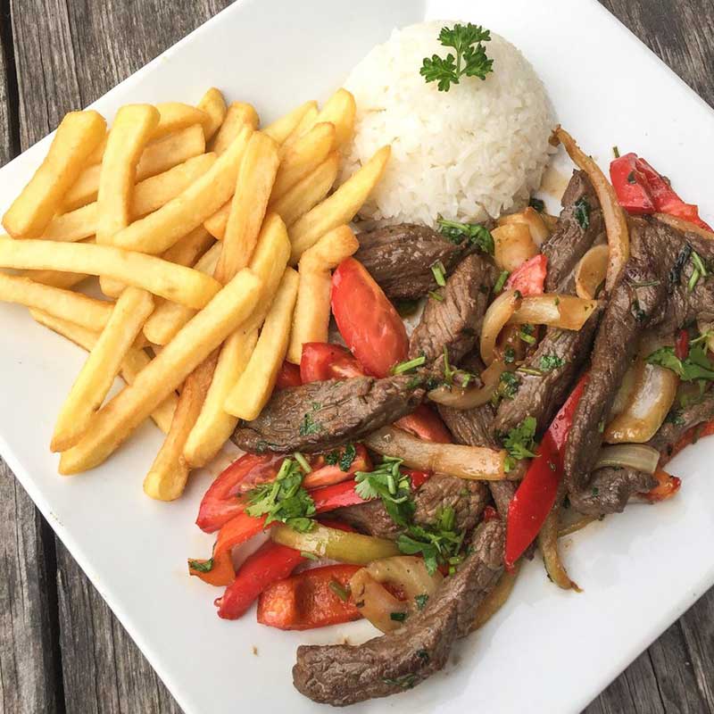 Lomo Saltado / Typical Peruvian Dish